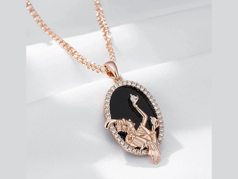 Kinel Hot Big Oval Black Stone Pendant Necklace Women Fashion 585 Rose Gold Color Accessories High Quality Daily Fine Jewelry - Simply Just Deals LLCKinel Hot Big Oval Black Stone Pendant Necklace Women Fashion 585 Rose Gold Color Accessories High Quality Daily Fine Jewelry200001033:200003760H2129H2129Kinel Hot Big Oval Black Stone Pendant Necklace Women Fashion 585 Rose Gold Color Accessories High Quality Daily Fine Jewelry