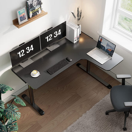 L Shaped Gaming Desk, 60 Inch L60 Home Office Corner PC Computer Gamer Table Large Writing Workstation Gifts W Mouse Pad Cable Management, Space Saving, Easy to Assemble, Right Black - Simply Just Deals LLCL Shaped Gaming Desk, 60 Inch L60 Home Office Corner PC Computer Gamer Table Large Writing Workstation Gifts W Mouse Pad Cable Management, Space Saving, Easy to Assemble, Right Black823ab7ae-a81f-4a3c-b9cf-124bb44479c4BlackRight SideL Shaped Gaming Desk, 60 Inch L60 Home Office Corner PC Compu