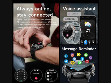 LIGE 2025 New For HUAWEI Xiaomi 1000mah AMOLED Smart Watch Men Sports Fitness LED Flashlight 3ATM Waterproof BT Call Smartwatch - Simply Just Deals LLCLIGE 2025 New For HUAWEI Xiaomi 1000mah AMOLED Smart Watch Men Sports Fitness LED Flashlight 3ATM Waterproof BT Call Smartwatch14:29BlackBlackLIGE 2025 New For HUAWEI Xiaomi 1000mah AMOLED Smart Watch Men Sports Fitness LED Flashlight 3ATM Waterproof BT Call Smartwatch