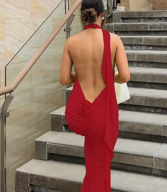 Long Party Dresses for Women Elegant Sexy Floral - Applique Halter Backless Maxi Dress Summer Clothes 2024 C83 - CE37 - Simply Just Deals LLCLong Party Dresses for Women Elegant Sexy Floral - Applique Halter Backless Maxi Dress Summer Clothes 2024 C83 - CE37cf9d7852-6428-4fae-b36e-d03fb63632d5RedSLong Party Dresses for Women Elegant Sexy Floral - Applique Halter Backless Maxi Dress Summer Clothes 2024 C83 - CE37