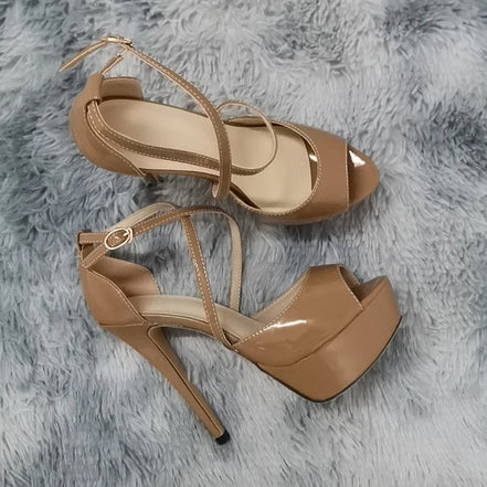LOSLANDIFEN Women Sandals 14CM Platform Pole Dance Shoes Stripper High Heels Sexy Ankle Strap Sandal Open Toe Party Dress Shoes - Simply Just Deals LLCLOSLANDIFEN Women Sandals 14CM Platform Pole Dance Shoes Stripper High Heels Sexy Ankle Strap Sandal Open Toe Party Dress Shoes14:200006154Dark nude;200000124:20000029041Dark nude41LOSLANDIFEN Women Sandals 14CM Platform Pole Dance Shoes Stripper High Heels Sexy Ankle Strap Sandal Open Toe Party Dress Shoes