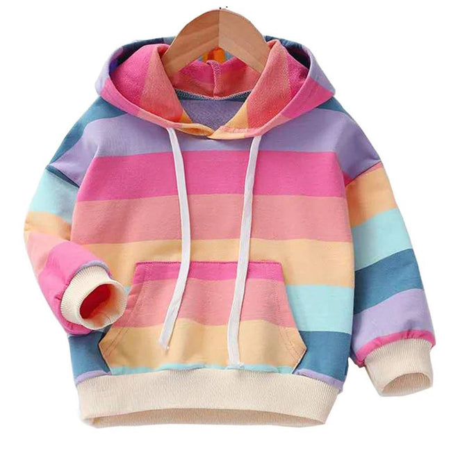 Lovebay Kids Girl Rainbow Pullover Hoodies Casual Hooded Sweatshirts Jumper Hoody Sweater Tops - Simply Just Deals LLCLovebay Kids Girl Rainbow Pullover Hoodies Casual Hooded Sweatshirts Jumper Hoody Sweater Tops87e3bea8-200e-4048-8921-1da74c893721Pullover Pink5 - 6 YearsLovebay Kids Girl Rainbow Pullover Hoodies Casual Hooded Sweatshirts Jumper Hoody Sweater Tops