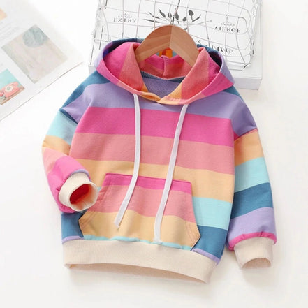 Lovebay Kids Girl Rainbow Pullover Hoodies Casual Hooded Sweatshirts Jumper Hoody Sweater Tops - Simply Just Deals LLCLovebay Kids Girl Rainbow Pullover Hoodies Casual Hooded Sweatshirts Jumper Hoody Sweater Tops87e3bea8-200e-4048-8921-1da74c893721Pullover Pink5 - 6 YearsLovebay Kids Girl Rainbow Pullover Hoodies Casual Hooded Sweatshirts Jumper Hoody Sweater Tops