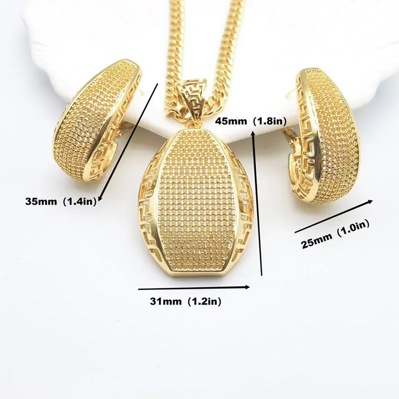 Luxury 18k Gold Plated Jewelry Set for Women Wedding Italian Jewellery Sets Bride Necklace and Earrings African Free Shipping - Simply Just Deals LLCLuxury 18k Gold Plated Jewelry Set for Women Wedding Italian Jewellery Sets Bride Necklace and Earrings African Free Shipping200001033:3611810202Luxury 18k Gold Plated Jewelry Set for Women Wedding Italian Jewellery Sets Bride Necklace and Earrings African Free Shipping