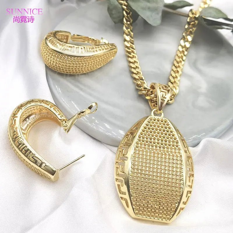 Luxury 18k Gold Plated Jewelry Set for Women Wedding Italian Jewellery Sets Bride Necklace and Earrings African Free Shipping - Simply Just Deals LLCLuxury 18k Gold Plated Jewelry Set for Women Wedding Italian Jewellery Sets Bride Necklace and Earrings African Free Shipping200001033:3611810202Luxury 18k Gold Plated Jewelry Set for Women Wedding Italian Jewellery Sets Bride Necklace and Earrings African Free Shipping