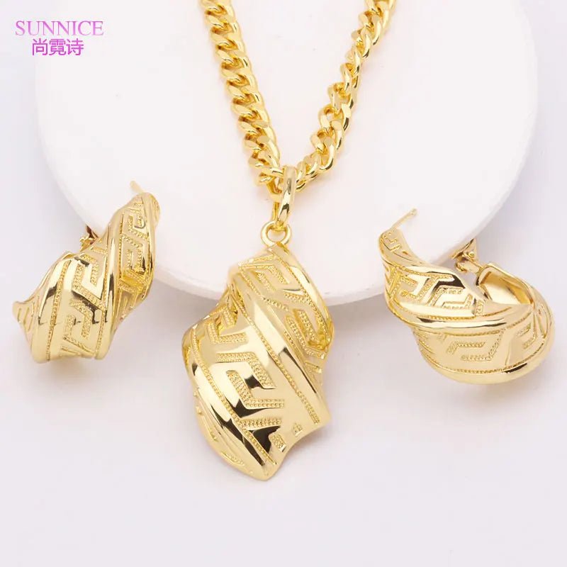 Luxury 18k Gold Plated Jewelry Set for Women Wedding Italian Jewellery Sets Bride Necklace and Earrings African Free Shipping - Simply Just Deals LLCLuxury 18k Gold Plated Jewelry Set for Women Wedding Italian Jewellery Sets Bride Necklace and Earrings African Free Shipping200001033:3611810202Luxury 18k Gold Plated Jewelry Set for Women Wedding Italian Jewellery Sets Bride Necklace and Earrings African Free Shipping