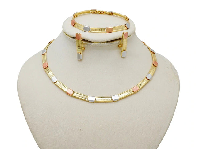 Luxury Choice Gold Color Women Jewelry Sets Necklace Earrings Bracelet Rings Sets Elegant Set Ethiopia Dubai Wedding Party Gifts - Simply Just Deals LLCLuxury Choice Gold Color Women Jewelry Sets Necklace Earrings Bracelet Rings Sets Elegant Set Ethiopia Dubai Wedding Party Gifts200001033:361181CJ - 1065 - 1 - K1CJ - 1065 - 1 - K1Luxury Choice Gold Color Women Jewelry Sets Necklace Earrings Bracelet Rings Sets Elegant Set Ethiopia Dubai Wedding Party Gifts