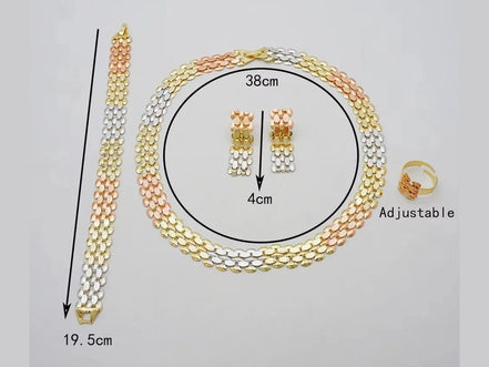 Luxury Choice Gold Color Women Jewelry Sets Necklace Earrings Bracelet Rings Sets Elegant Set Ethiopia Dubai Wedding Party Gifts - Simply Just Deals LLCLuxury Choice Gold Color Women Jewelry Sets Necklace Earrings Bracelet Rings Sets Elegant Set Ethiopia Dubai Wedding Party Gifts200001033:361181CJ - 1065 - 1 - K1CJ - 1065 - 1 - K1Luxury Choice Gold Color Women Jewelry Sets Necklace Earrings Bracelet Rings Sets Elegant Set Ethiopia Dubai Wedding Party Gifts