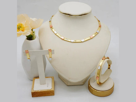 Luxury Choice Gold Color Women Jewelry Sets Necklace Earrings Bracelet Rings Sets Elegant Set Ethiopia Dubai Wedding Party Gifts - Simply Just Deals LLCLuxury Choice Gold Color Women Jewelry Sets Necklace Earrings Bracelet Rings Sets Elegant Set Ethiopia Dubai Wedding Party Gifts200001033:361181CJ - 1065 - 1 - K1CJ - 1065 - 1 - K1Luxury Choice Gold Color Women Jewelry Sets Necklace Earrings Bracelet Rings Sets Elegant Set Ethiopia Dubai Wedding Party Gifts