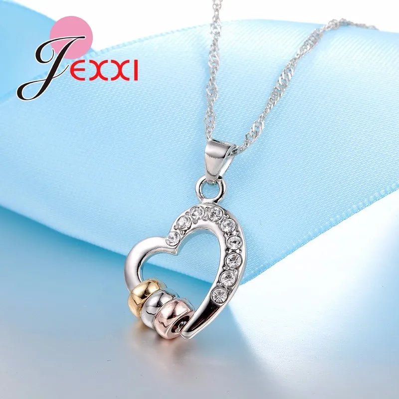 Luxury Necklace Earrings Jewelry Sets Clear CZ Crystal Rhinestone Heart Shape Womens Jewelry Sets Wholesale - Simply Just Deals LLCLuxury Necklace Earrings Jewelry Sets Clear CZ Crystal Rhinestone Heart Shape Womens Jewelry Sets Wholesale<none>Luxury Necklace Earrings Jewelry Sets Clear CZ Crystal Rhinestone Heart Shape Womens Jewelry Sets Wholesale