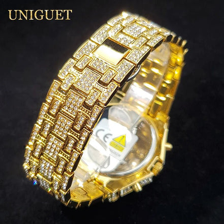 Luxury Watch For Men Full Iced Diamond Quartz Watches For Man Bright Zircon Hip Hop Hand Clock Luminous Waterproof reloj hombre - Simply Just Deals LLCLuxury Watch For Men Full Iced Diamond Quartz Watches For Man Bright Zircon Hip Hop Hand Clock Luminous Waterproof reloj hombre14:350853SilverSilverLuxury Watch For Men Full Iced Diamond Quartz Watches For Man Bright Zircon Hip Hop Hand Clock Luminous Waterproof reloj hombre