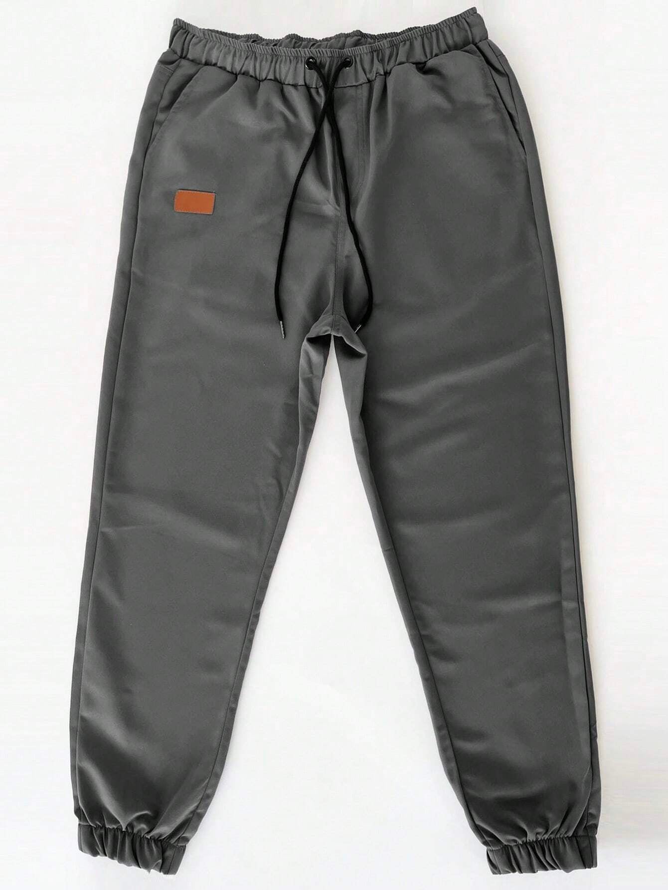 Manfinity Homme Loose - Fit Men'S Carrot Pants with Drawstring Waist - Simply Just Deals LLCManfinity Homme Loose - Fit Men'S Carrot Pants with Drawstring Waist537c63b3-72a2-459e-990d-e55a8ff7684eDark GreyL (70.9 - 72.8 Inch)Manfinity Homme Loose - Fit Men'S Carrot Pants with Drawstring Waist