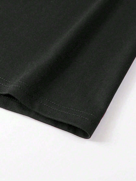 Manfinity LEGND Men Casual Summer Cross & Slogan Graphic Printed Short Sleeve T-Shirt, for Friends - Simply Just Deals LLCManfinity LEGND Men Casual Summer Cross & Slogan Graphic Printed Short Sleeve T-Shirt, for Friendsb4ef934f-e747-4a9d-90a6-53a6cf1f4aeaBlackL (70.9 - 72.8 Inch)Manfinity LEGND Men Casual Summer Cross & Slogan Graphic Printed Short Sleeve T-Shirt, for Friends