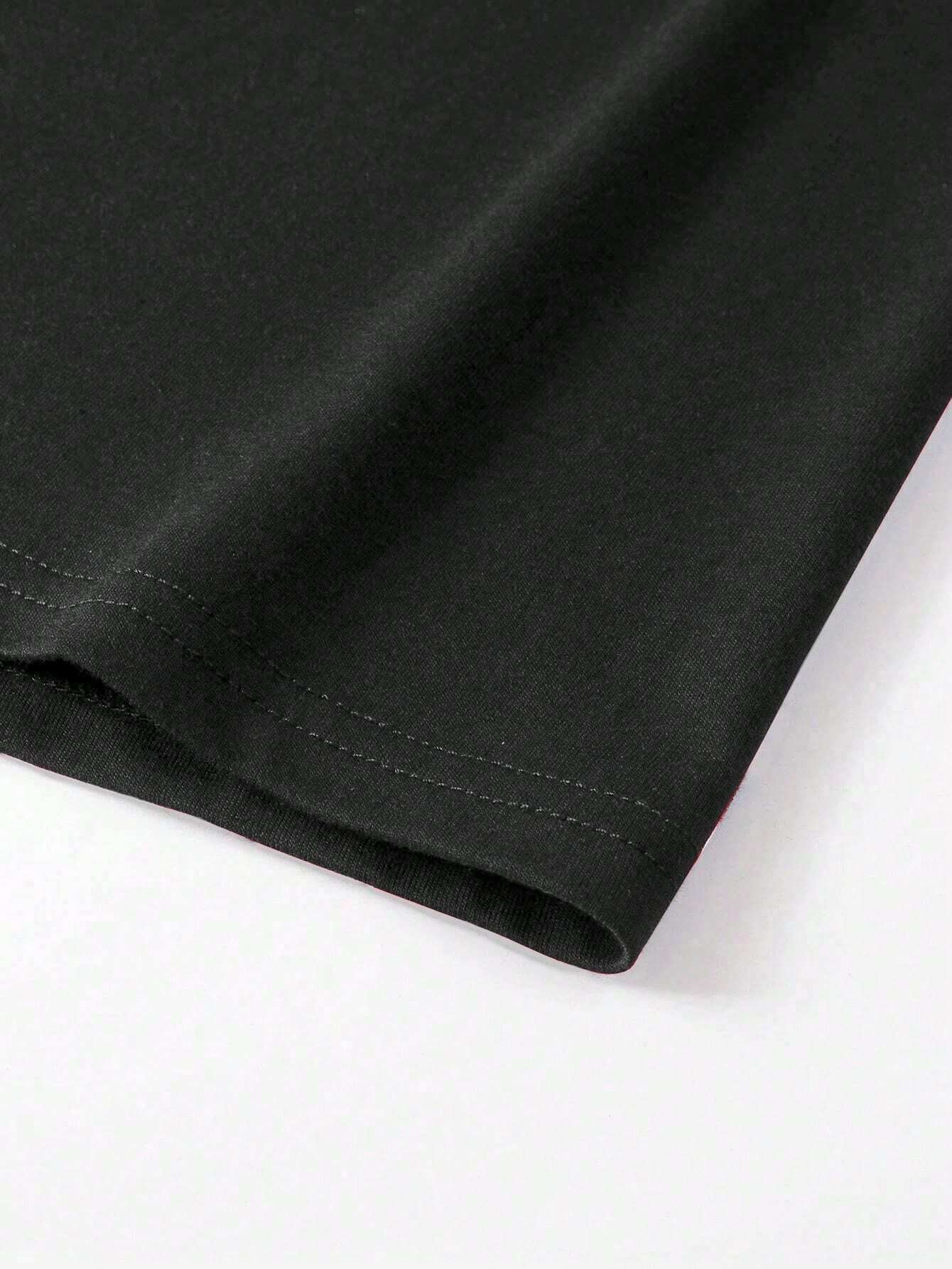 Manfinity LEGND Men Casual Summer Cross & Slogan Graphic Printed Short Sleeve T-Shirt, for Friends - Simply Just Deals LLCManfinity LEGND Men Casual Summer Cross & Slogan Graphic Printed Short Sleeve T-Shirt, for Friendsb4ef934f-e747-4a9d-90a6-53a6cf1f4aeaBlackL (70.9 - 72.8 Inch)Manfinity LEGND Men Casual Summer Cross & Slogan Graphic Printed Short Sleeve T-Shirt, for Friends