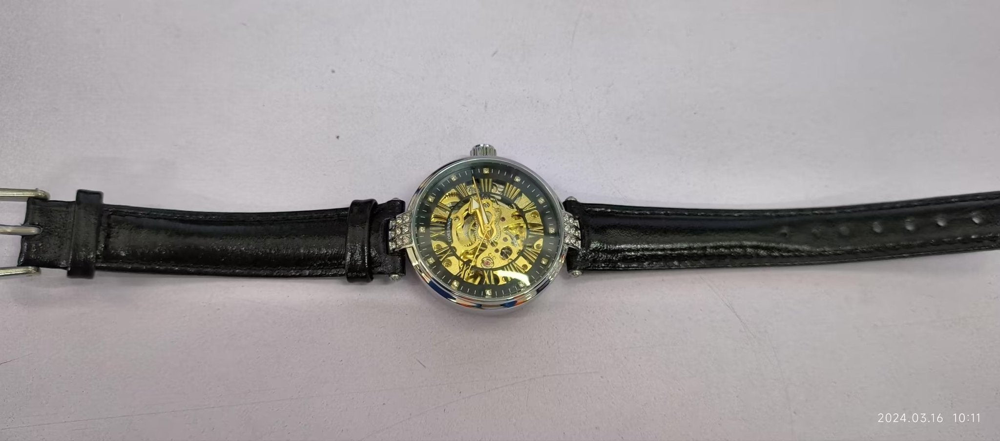 Mechanical Watch Watch Automatic Mechanical Ladies Watch - Simply Just Deals LLCMechanical Watch Watch Automatic Mechanical Ladies Watch8d50a121-2954-4917-94dd-619cd9fba337Black Silver ShellMechanical Watch Watch Automatic Mechanical Ladies Watch