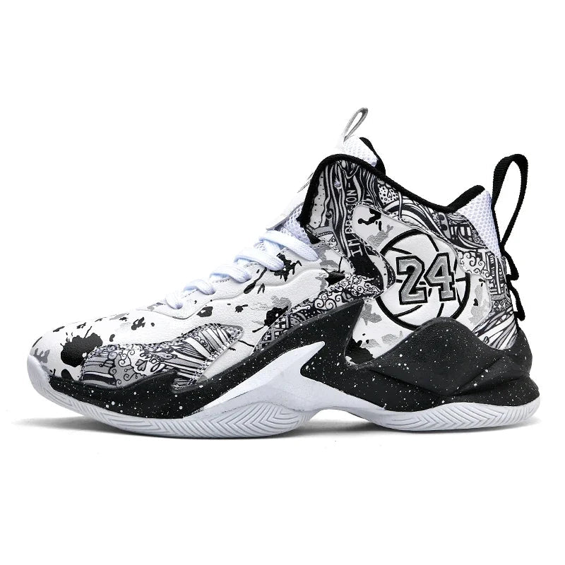 Men Basketball Shoes Field Training Sports Tennis Shoes 2024 New Male Sneakers Non Slip Luxury Basketball Shoes for Children - Simply Just Deals LLCMen Basketball Shoes Field Training Sports Tennis Shoes 2024 New Male Sneakers Non Slip Luxury Basketball Shoes for Childrenc0657ad7-f8ea-4248-85a6-278b5efb57b2White Black - 235Men Basketball Shoes Field Training Sports Tennis Shoes 2024 New Male Sneakers Non Slip Luxury Basketball Shoes for Children