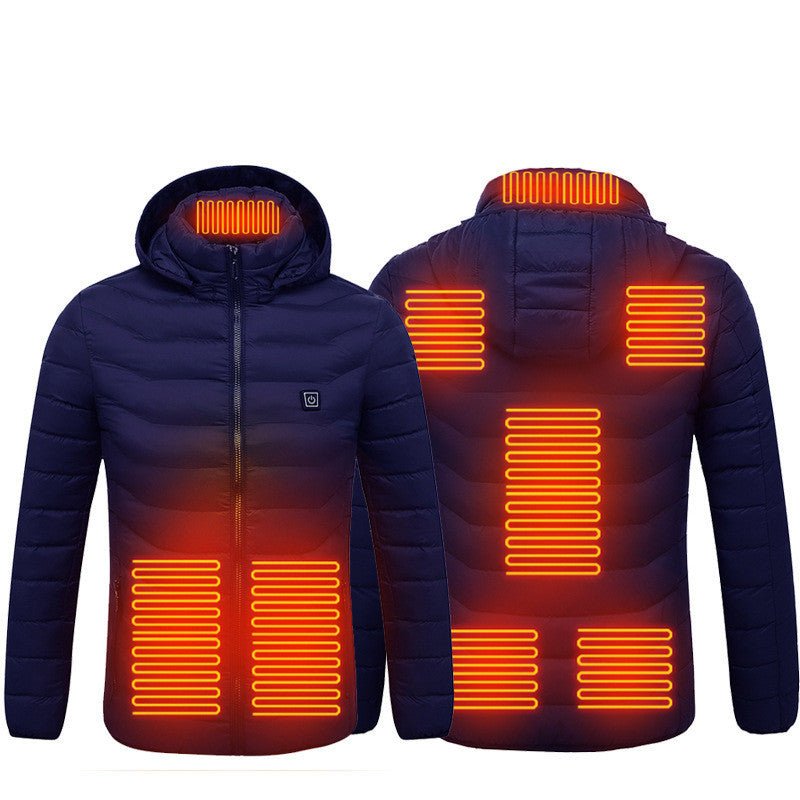 Men Heated Puffer Jacket Electric Heating Coat Insulated Hood Windbreaker 9Heat Zones - Simply Just Deals LLCMen Heated Puffer Jacket Electric Heating Coat Insulated Hood Windbreaker 9Heat ZonesCJYR190592740NMBlue Zone82xlMen Heated Puffer Jacket Electric Heating Coat Insulated Hood Windbreaker 9Heat Zones