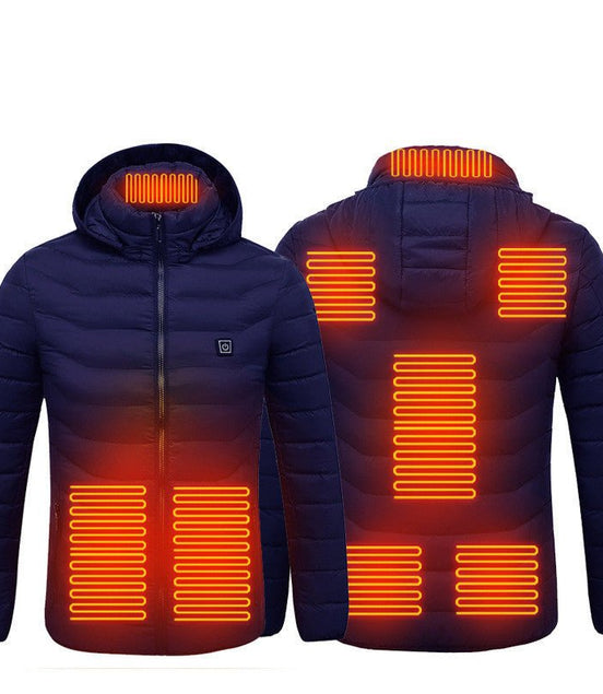 Men Heated Puffer Jacket Electric Heating Coat Insulated Hood Windbreaker 9Heat Zones - Simply Just Deals LLCMen Heated Puffer Jacket Electric Heating Coat Insulated Hood Windbreaker 9Heat ZonesCJYR190592740NMBlue Zone82xlMen Heated Puffer Jacket Electric Heating Coat Insulated Hood Windbreaker 9Heat Zones