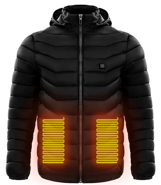 Men Heated Puffer Jacket Electric Heating Coat Insulated Hood Windbreaker 9Heat Zones - Simply Just Deals LLCMen Heated Puffer Jacket Electric Heating Coat Insulated Hood Windbreaker 9Heat ZonesCJYR190592705EVBlack2xlMen Heated Puffer Jacket Electric Heating Coat Insulated Hood Windbreaker 9Heat Zones