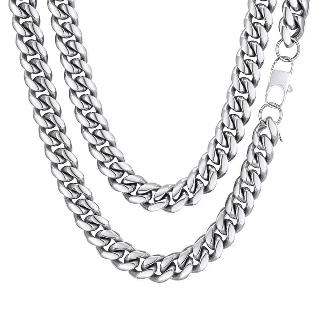 Men Jewelry Hiphop Cuban Chain Stainless Steel Necklace 26Inch 10MM Silver Color Mens Gifts for Dad - Simply Just Deals LLCMen Jewelry Hiphop Cuban Chain Stainless Steel Necklace 26Inch 10MM Silver Color Mens Gifts for Dad2da4952d-bf24-4fa1-b245-4e3cdfee01f726 In10 MmSilverMen Jewelry Hiphop Cuban Chain Stainless Steel Necklace 26Inch 10MM Silver Color Mens Gifts for Dad