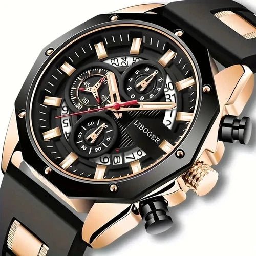 Men Round Stainless Steel Sports Chronograph Watch Electronic Quartz Movement - Simply Just Deals LLCMen Round Stainless Steel Sports Chronograph Watch Electronic Quartz Movement168182139;20250821;1755767587WKFeODefaults - l500