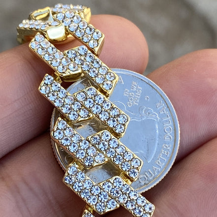 Mens 14K Gold Plated Six Bullet Spike Iced Bullets Pendant CZ Hip Hop Chain 20" - Simply Just Deals LLCMens 14K Gold Plated Six Bullet Spike Iced Bullets Pendant CZ Hip Hop Chain 20"87c234f5-32aa-462c-b974-2dd5d1985750Mens 14K Gold Plated Six Bullet Spike Iced Bullets Pendant CZ Hip Hop Chain 20"