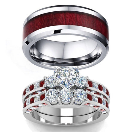 Men's And Women's Couple Rings With Zircon - Simply Just Deals LLCMen's And Women's Couple Rings With Zircon0CJLX115364630DWset1Number10 Number7Men's And Women's Couple Rings With Zircon