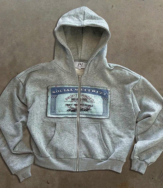 Men's And Women's Cute Hoodie Zipper Jacket - Simply Just Deals LLCMen's And Women's Cute Hoodie Zipper JacketCJWY252815609IRGrayLMen's And Women's Cute Hoodie Zipper Jacket