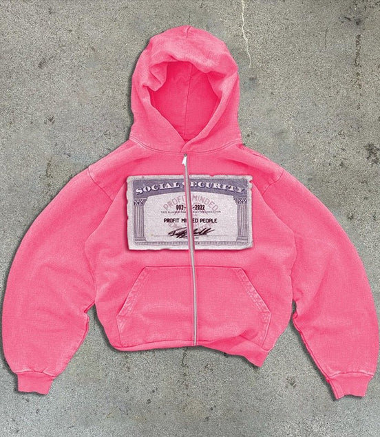 Men's And Women's Cute Hoodie Zipper Jacket - Simply Just Deals LLCMen's And Women's Cute Hoodie Zipper JacketCJWY252815615OLPinkLMen's And Women's Cute Hoodie Zipper Jacket