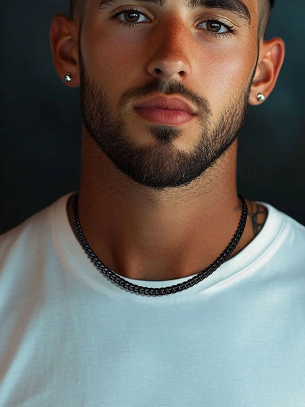 Mens Chain Stainless Steel Necklace Curb Cuban Link Neck Chains Mens Gifts - Simply Just Deals LLCMens Chain Stainless Steel Necklace Curb Cuban Link Neck Chains Mens Giftsf77f1920-fcfb-404e-a100-a10770021df024 In6 MmBlackMens Chain Stainless Steel Necklace Curb Cuban Link Neck Chains Mens Gifts