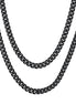Mens Chain Stainless Steel Necklace Curb Cuban Link Neck Chains Mens Gifts - Simply Just Deals LLCMens Chain Stainless Steel Necklace Curb Cuban Link Neck Chains Mens Giftsf77f1920-fcfb-404e-a100-a10770021df024 In6 MmBlackMens Chain Stainless Steel Necklace Curb Cuban Link Neck Chains Mens Gifts