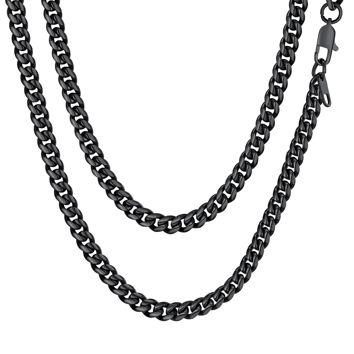 Mens Chain Stainless Steel Necklace Curb Cuban Link Neck Chains Mens Gifts - Simply Just Deals LLCMens Chain Stainless Steel Necklace Curb Cuban Link Neck Chains Mens Giftsf77f1920-fcfb-404e-a100-a10770021df024 In6 MmBlackMens Chain Stainless Steel Necklace Curb Cuban Link Neck Chains Mens Gifts