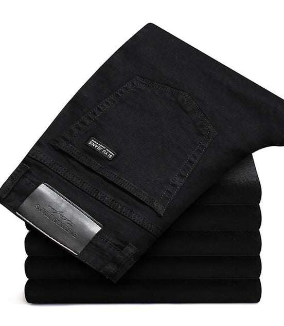 Men'S Classic Black Jeans Elastic Slim Fit Denim Jean Trousers Male plus Size 40 42 44 46 Business Casual Pants Brand - Simply Just Deals LLCMen'S Classic Black Jeans Elastic Slim Fit Denim Jean Trousers Male plus Size 40 42 44 46 Business Casual Pants Brandbf8f6422-d413-4ab2-b10f-cb916719ccfbBlackAsian Size 28Men'S Classic Black Jeans Elastic Slim Fit Denim Jean Trousers Male plus Size 40 42 44 46 Business Casual Pants Brand