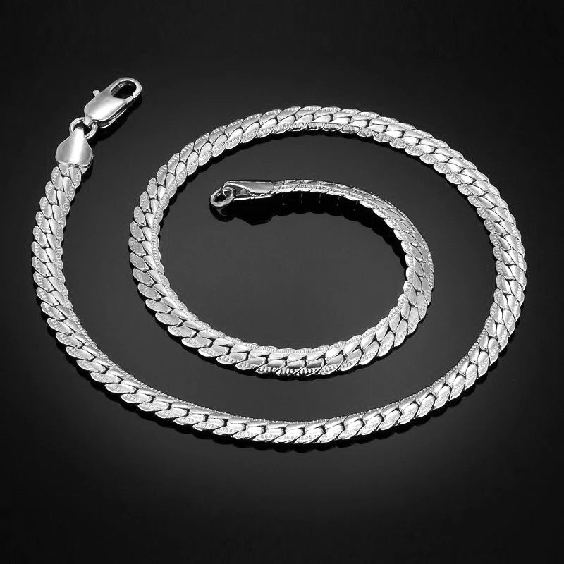 Men'S Hip Hop Silver Color Male 316L Stainless Steel Snake Chain Necklace for Men, Wholesale 7MM Womens Chain Jewelry Collares - Simply Just Deals LLCMen'S Hip Hop Silver Color Male 316L Stainless Steel Snake Chain Necklace for Men, Wholesale 7MM Womens Chain Jewelry Collares2c6bcae6-aa8d-49da-aaac-6ef28f2f96393.5Mm Silver Color45CmMen'S Hip Hop Silver Color Male 316L Stainless Steel Snake Chain Necklace for Men, Wholesale 7MM Womens Chain Jewelry Collares