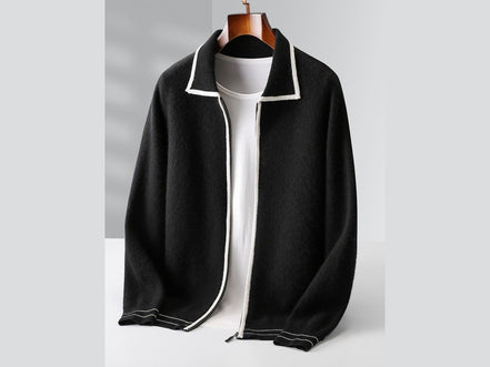 Men's Lightly Mature Cardigan Coat Woolen Sweater - Simply Just Deals LLCMen's Lightly Mature Cardigan Coat Woolen SweaterCJWY254520208HSBlackLMen's Lightly Mature Cardigan Coat Woolen Sweater