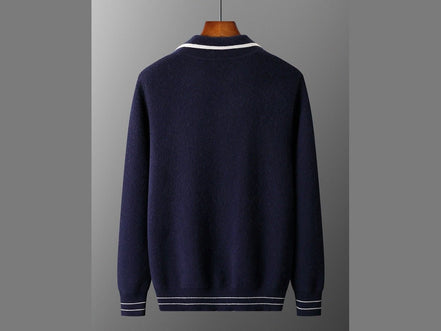 Men's Lightly Mature Cardigan Coat Woolen Sweater - Simply Just Deals LLCMen's Lightly Mature Cardigan Coat Woolen SweaterCJWY254520208HSBlackLMen's Lightly Mature Cardigan Coat Woolen Sweater