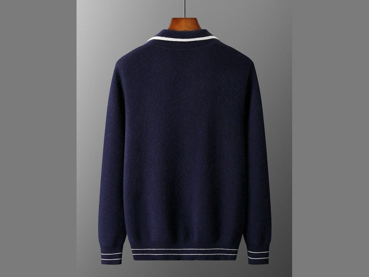 Men's Lightly Mature Cardigan Coat Woolen Sweater - Simply Just Deals LLCMen's Lightly Mature Cardigan Coat Woolen SweaterCJWY254520208HSBlackLMen's Lightly Mature Cardigan Coat Woolen Sweater
