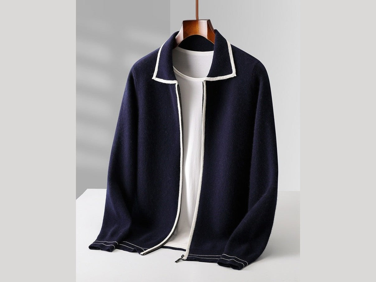 Men's Lightly Mature Cardigan Coat Woolen Sweater - Simply Just Deals LLCMen's Lightly Mature Cardigan Coat Woolen SweaterCJWY254520208HSBlackLMen's Lightly Mature Cardigan Coat Woolen Sweater