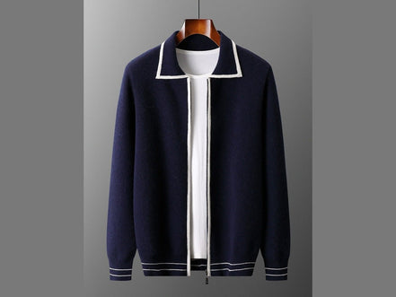 Men's Lightly Mature Cardigan Coat Woolen Sweater - Simply Just Deals LLCMen's Lightly Mature Cardigan Coat Woolen SweaterCJWY254520208HSBlackLMen's Lightly Mature Cardigan Coat Woolen Sweater