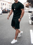 Men'S Short Sleeve T-Shirt and Shorts Set Sport Casual Crew Neck Muscle Sportswear 2 Piece Tracksuit Summer Outfits - Simply Just Deals LLCMen'S Short Sleeve T-Shirt and Shorts Set Sport Casual Crew Neck Muscle Sportswear 2 Piece Tracksuit Summer Outfits72ff7c4e-8ef1-4033-ac7f-9a026ff68379BlackX - LargeMen'S Short Sleeve T-Shirt and Shorts Set Sport Casual Crew Neck Muscle Sportswear 2 Piece Tracksuit Summer Outfits