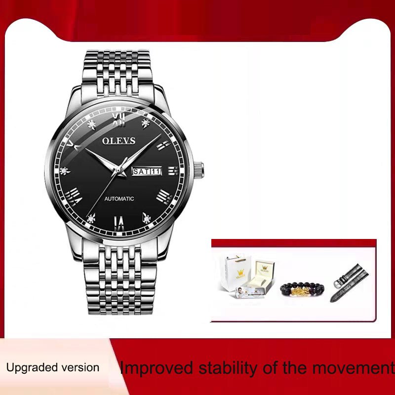 Men's Watch Men's Mechanical Watch Fully Automatic Simple Wind Waterproof Night Light Watch - Simply Just Deals LLCMen's Watch Men's Mechanical Watch Fully Automatic Simple Wind Waterproof Night Light Watch1D4F1FBEFEE04CB08AA9D08C85E992B5Upgraded version - BlackMen's Watch Men's Mechanical Watch Fully Automatic Simple Wind Waterproof Night Light Watch