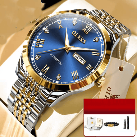 Men's Watch Men's Mechanical Watch Fully Automatic Simple Wind Waterproof Night Light Watch - Simply Just Deals LLCMen's Watch Men's Mechanical Watch Fully Automatic Simple Wind Waterproof Night Light Watch86558ED933D6444889E21141CC631E54Steel strip - blue betweenMen's Watch Men's Mechanical Watch Fully Automatic Simple Wind Waterproof Night Light Watch