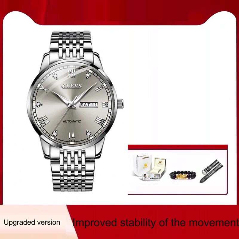Men's Watch Men's Mechanical Watch Fully Automatic Simple Wind Waterproof Night Light Watch - Simply Just Deals LLCMen's Watch Men's Mechanical Watch Fully Automatic Simple Wind Waterproof Night Light WatchF3BF535C46A64FE6B24A43E61B38C20FUpgraded version - grayMen's Watch Men's Mechanical Watch Fully Automatic Simple Wind Waterproof Night Light Watch