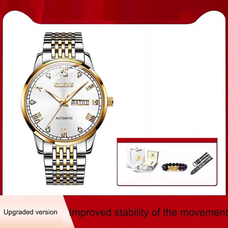 Men's Watch Men's Mechanical Watch Fully Automatic Simple Wind Waterproof Night Light Watch - Simply Just Deals LLCMen's Watch Men's Mechanical Watch Fully Automatic Simple Wind Waterproof Night Light WatchEB95D4A6EF9743C58F66D6C47CB86AFFUpgraded Version - Room WhiteMen's Watch Men's Mechanical Watch Fully Automatic Simple Wind Waterproof Night Light Watch
