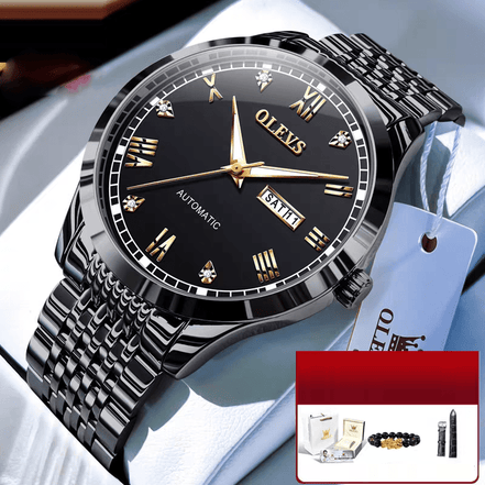 Men's Watch Men's Mechanical Watch Fully Automatic Simple Wind Waterproof Night Light Watch - Simply Just Deals LLCMen's Watch Men's Mechanical Watch Fully Automatic Simple Wind Waterproof Night Light Watch3299BA139A2D4A81ACF73E5A3BEBED30Steel strip - all blackMen's Watch Men's Mechanical Watch Fully Automatic Simple Wind Waterproof Night Light Watch