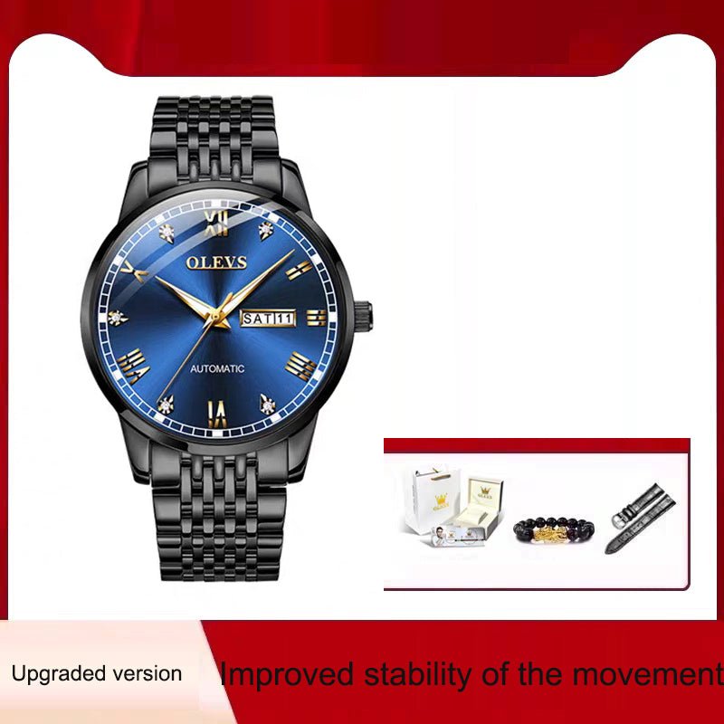 Men's Watch Men's Mechanical Watch Fully Automatic Simple Wind Waterproof Night Light Watch - Simply Just Deals LLCMen's Watch Men's Mechanical Watch Fully Automatic Simple Wind Waterproof Night Light Watch8EE95D3267DF4F13AB23C4D0760072C6Upgraded Version - Blue FaceMen's Watch Men's Mechanical Watch Fully Automatic Simple Wind Waterproof Night Light Watch