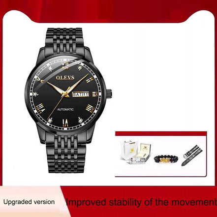 Men's Watch Men's Mechanical Watch Fully Automatic Simple Wind Waterproof Night Light Watch - Simply Just Deals LLCMen's Watch Men's Mechanical Watch Fully Automatic Simple Wind Waterproof Night Light WatchBBDC53A5467F432684D436DCA0CC7FE1Upgraded version - all blackMen's Watch Men's Mechanical Watch Fully Automatic Simple Wind Waterproof Night Light Watch