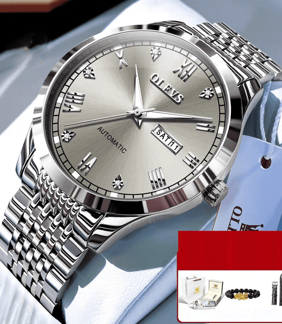 Men's Watch Men's Mechanical Watch Fully Automatic Simple Wind Waterproof Night Light Watch - Simply Just Deals LLCMen's Watch Men's Mechanical Watch Fully Automatic Simple Wind Waterproof Night Light Watch45ACA5D4282940BC808AA4374D9ABE3BSteel strip - grayMen's Watch Men's Mechanical Watch Fully Automatic Simple Wind Waterproof Night Light Watch