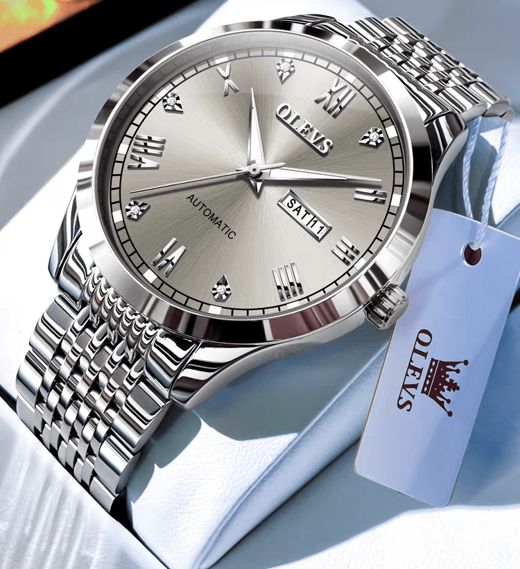 Men's Watch Men's Mechanical Watch Fully Automatic Simple Wind Waterproof Night Light Watch - Simply Just Deals LLCMen's Watch Men's Mechanical Watch Fully Automatic Simple Wind Waterproof Night Light Watch45ACA5D4282940BC808AA4374D9ABE3BSteel strip - grayMen's Watch Men's Mechanical Watch Fully Automatic Simple Wind Waterproof Night Light Watch