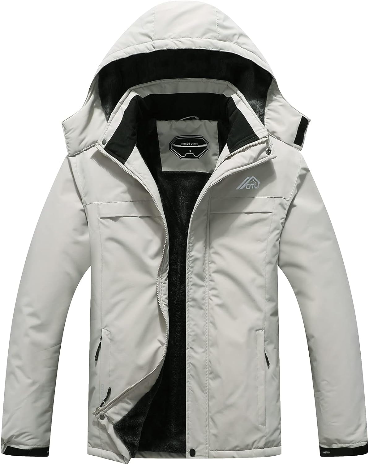 Men'S Waterproof Ski Jacket Snowboarding Windbreaker Warm Winter Hooded Mountain Snow Coat - Simply Just Deals LLCMen'S Waterproof Ski Jacket Snowboarding Windbreaker Warm Winter Hooded Mountain Snow Coat4ceb2aad-1a2f-4a88-97d9-1e1eecd3a5edLight GrayX - LargeMen'S Waterproof Ski Jacket Snowboarding Windbreaker Warm Winter Hooded Mountain Snow Coat